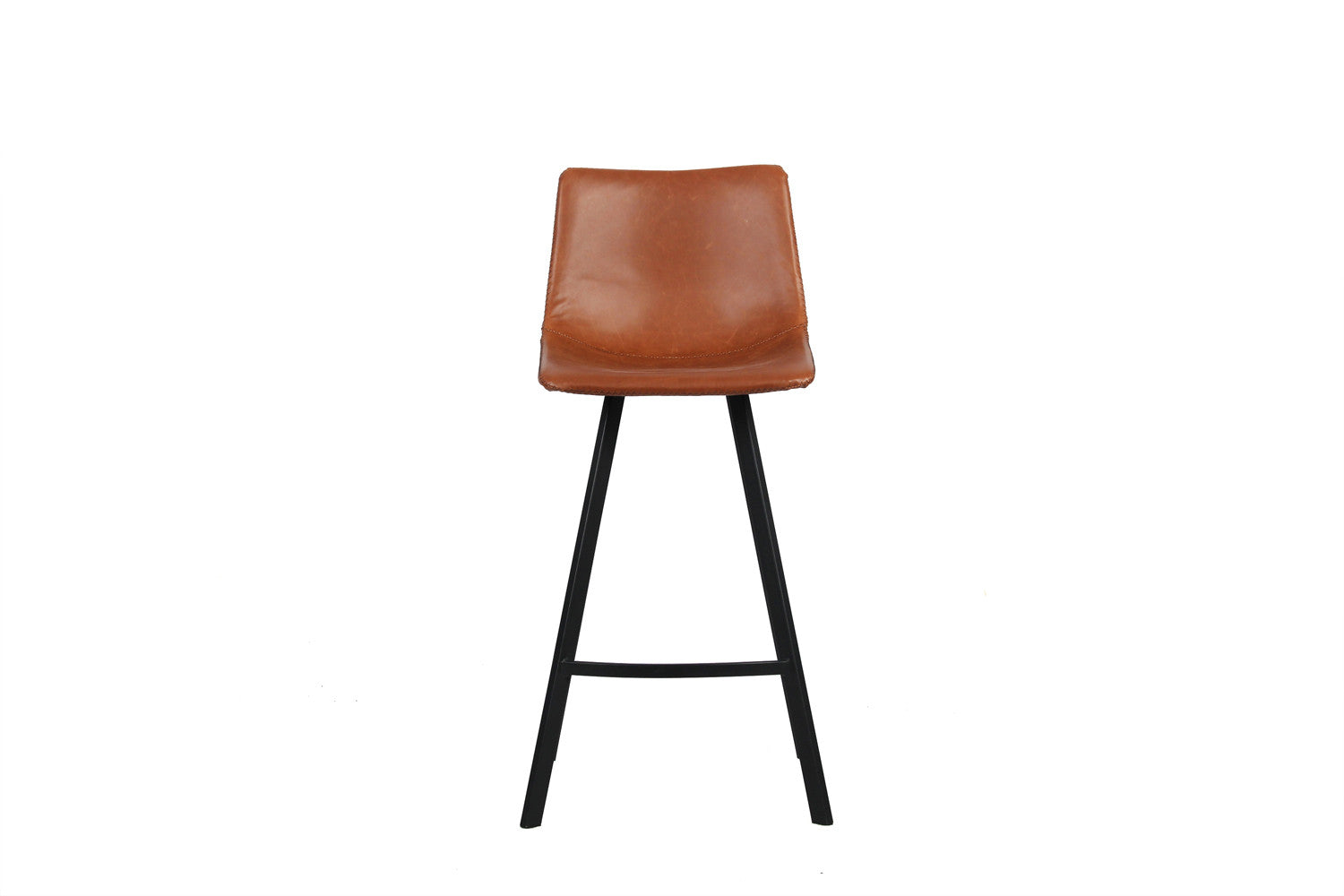 Counterstoel 'Ozan' PU Cognac (2/doos) - foto 3