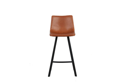 Counterstoel 'Ozan' PU Cognac (2/doos) - foto 3