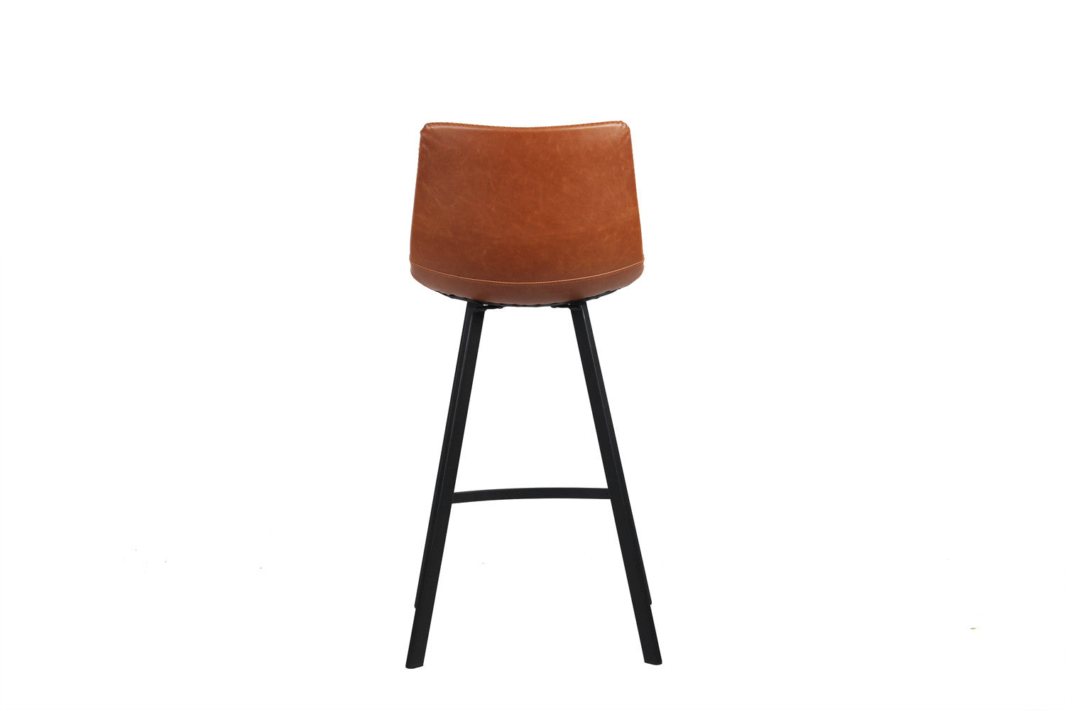Counterstoel 'Ozan' PU Cognac (2/doos) - foto 6