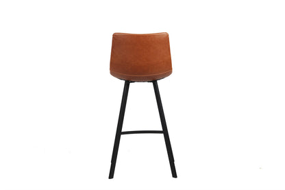 Counterstoel 'Ozan' PU Cognac (2/doos) - foto 6