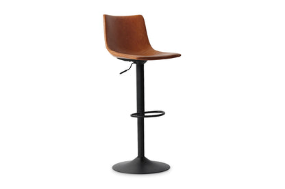 Barstoel 'Trevi' PU Cognac (2/doos) - foto 3