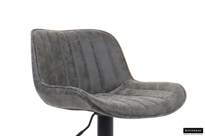 SALE - Barstoel 'Fenna' PU Grijs (2/doos) - foto 7