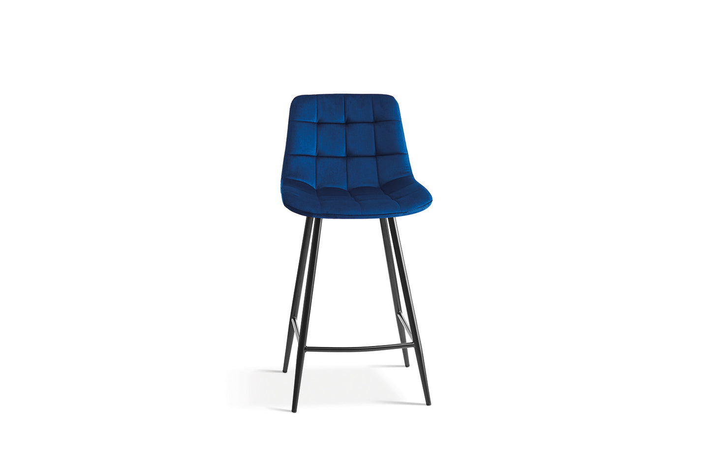 Counterstoel 'Juta' Fluweel Blauw (2/doos) - foto 4