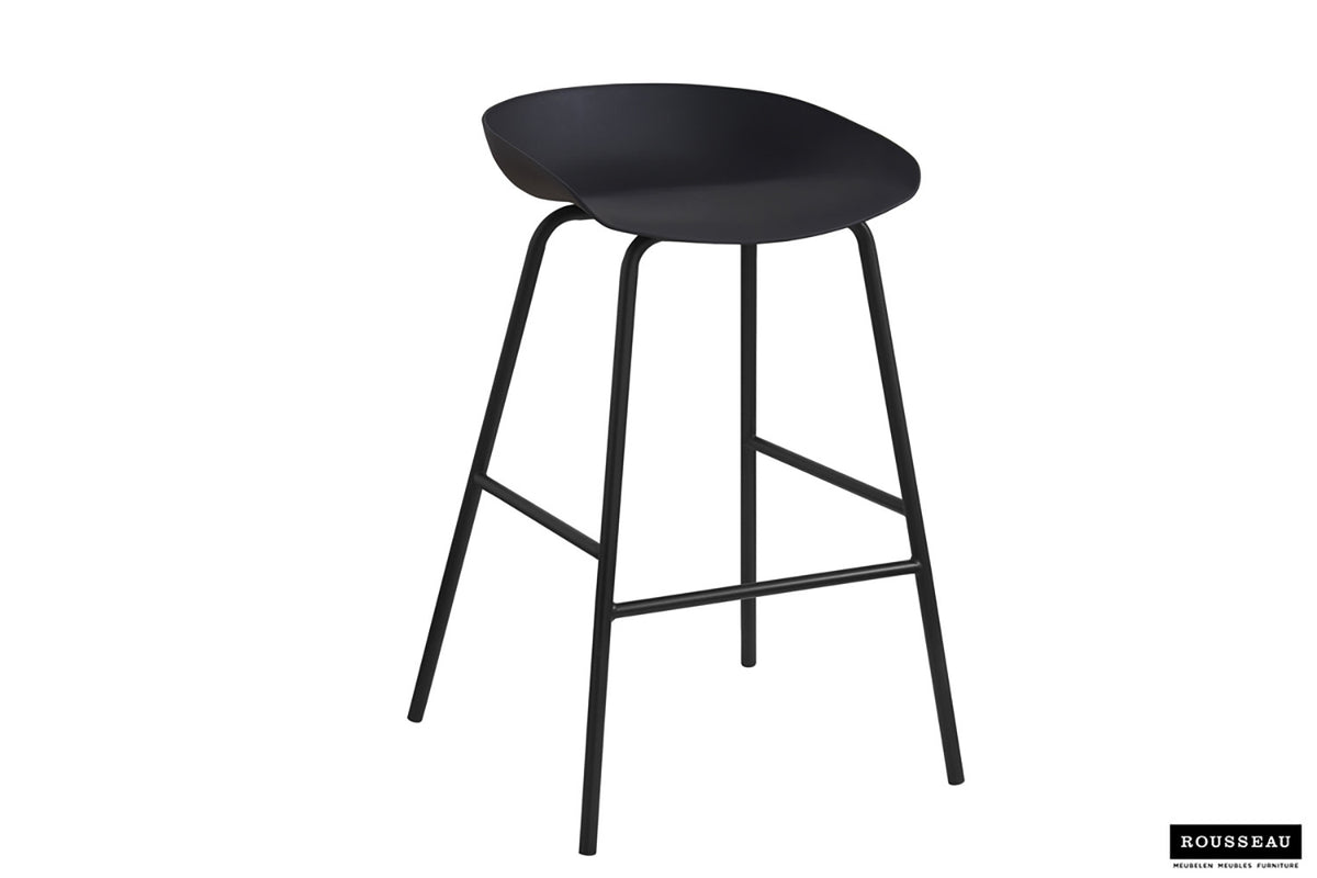 SALE - Counterstoel 'Anna' PP Zwart (2/doos) - foto 2