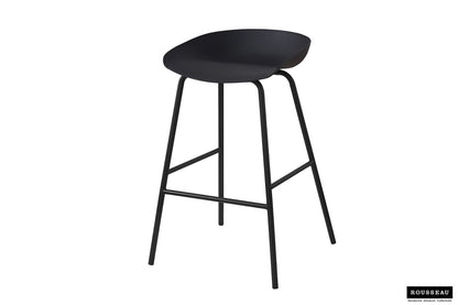 SALE - Counterstoel 'Anna' PP Zwart (2/doos) - foto 4