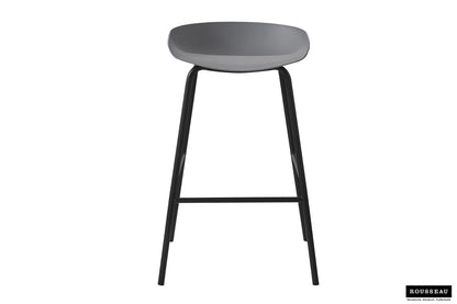 SALE - Counterstoel 'Anna' PP Grijs (2/doos) - foto 3