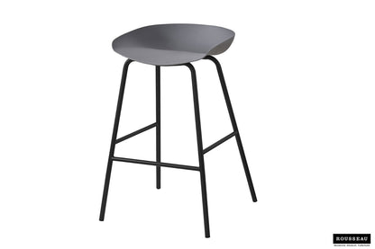 SALE - Counterstoel 'Anna' PP Grijs (2/doos) - foto 4