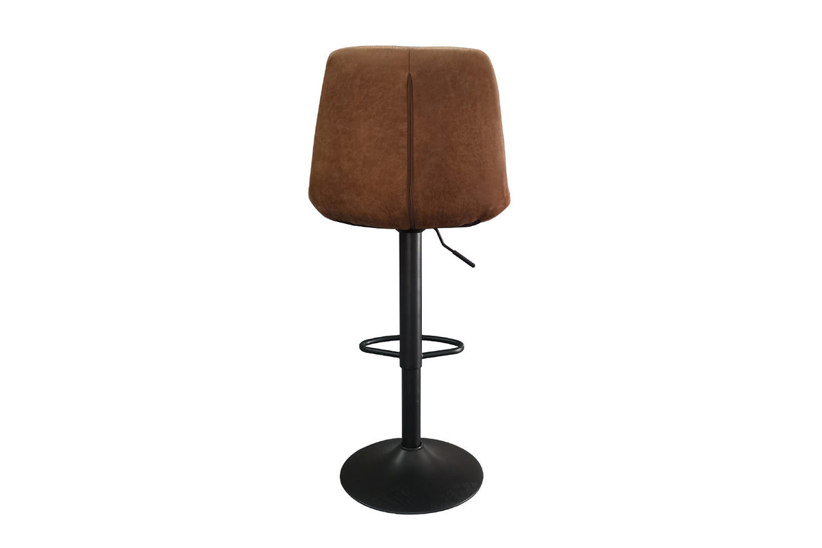 Barstoel 'Madrid' PU Ote Topper 02 Cognac (2/doos) - foto 5