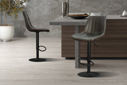 Barstoel 'Barcelona' PU Ote Topper 05 Donkerbruin (2/doos)