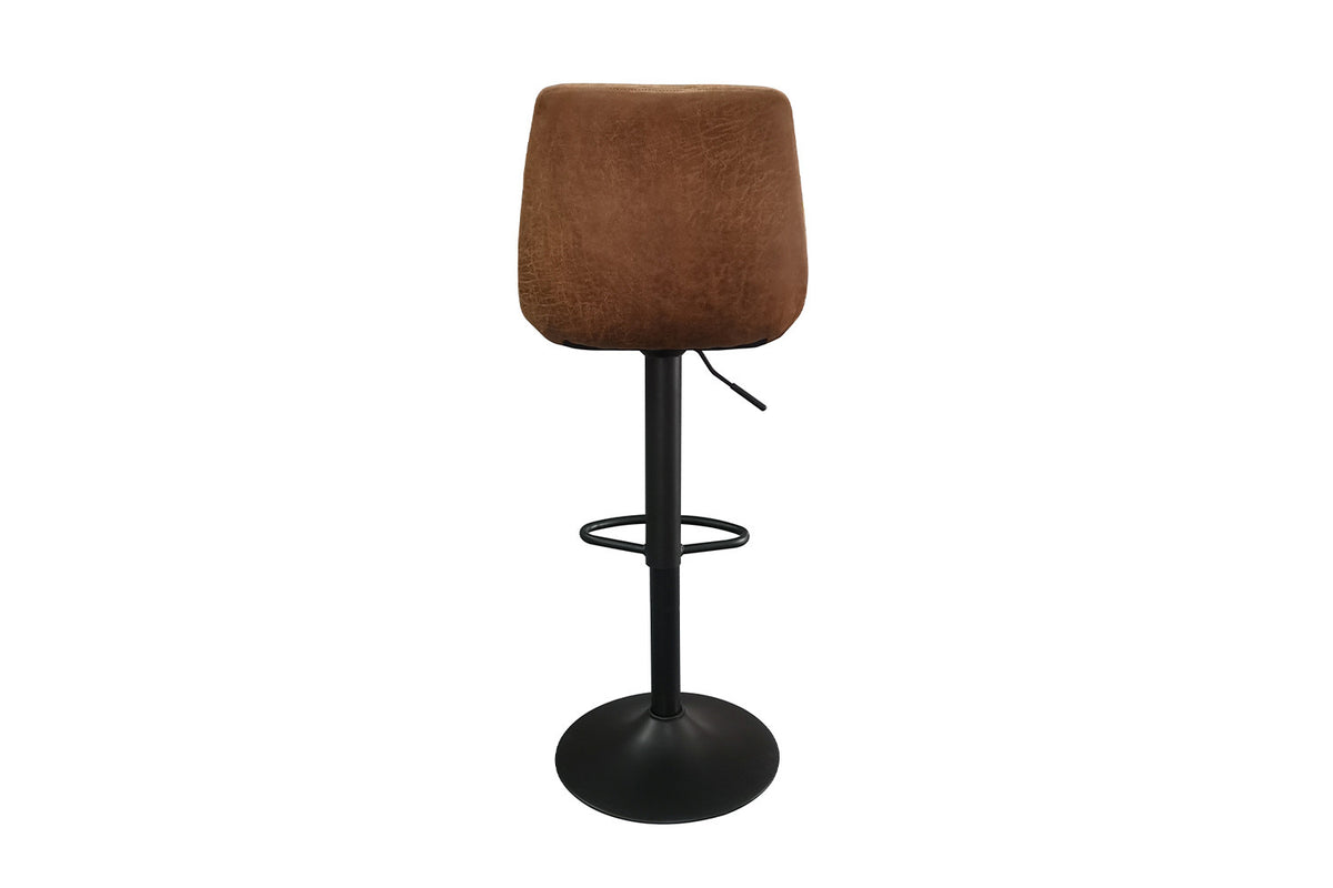 Barstoel 'Barcelona' PU Ote Topper 02 Cognac (2/doos) - foto 5