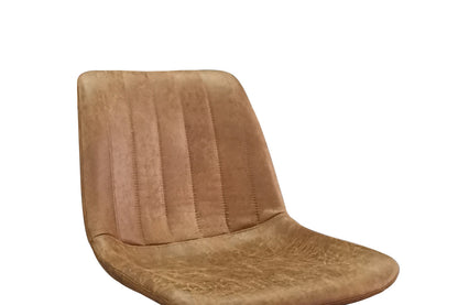 Barstoel 'Barcelona' PU Ote Topper 02 Cognac (2/doos) - foto 7