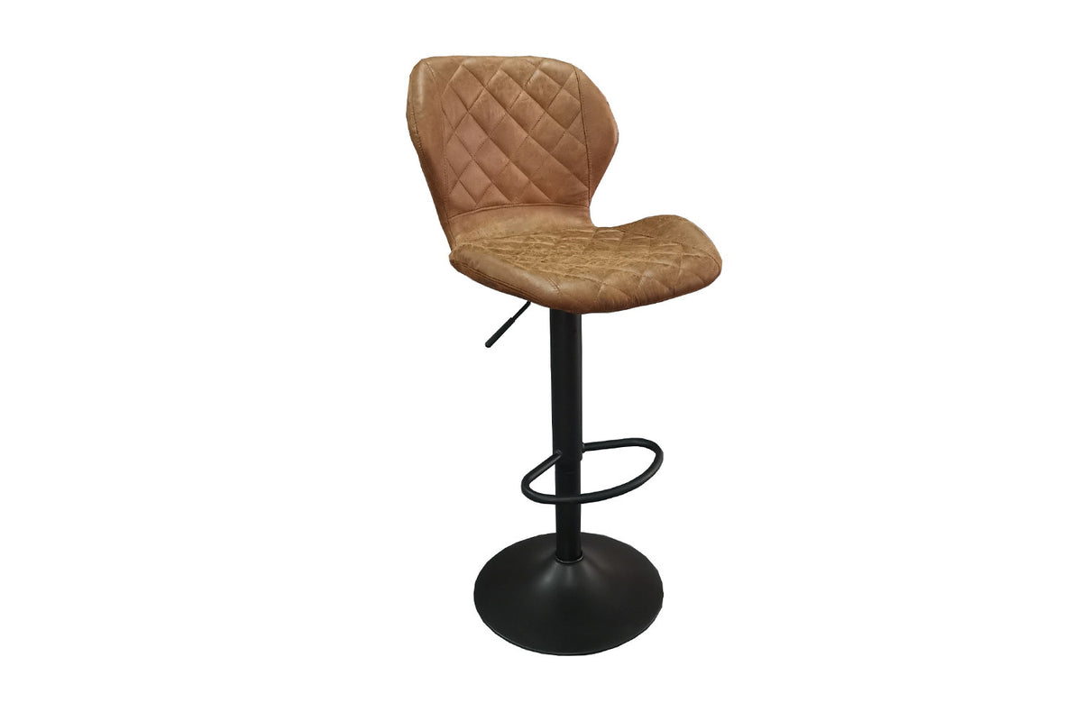 Barstoel 'Malaga' PU Ote Topper 02 Cognac (2/doos) - foto 4