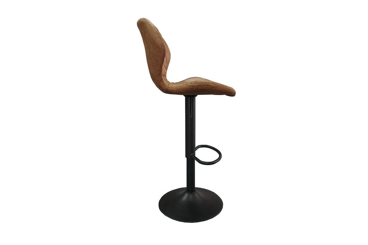 Barstoel 'Malaga' PU Ote Topper 02 Cognac (2/doos) - foto 5