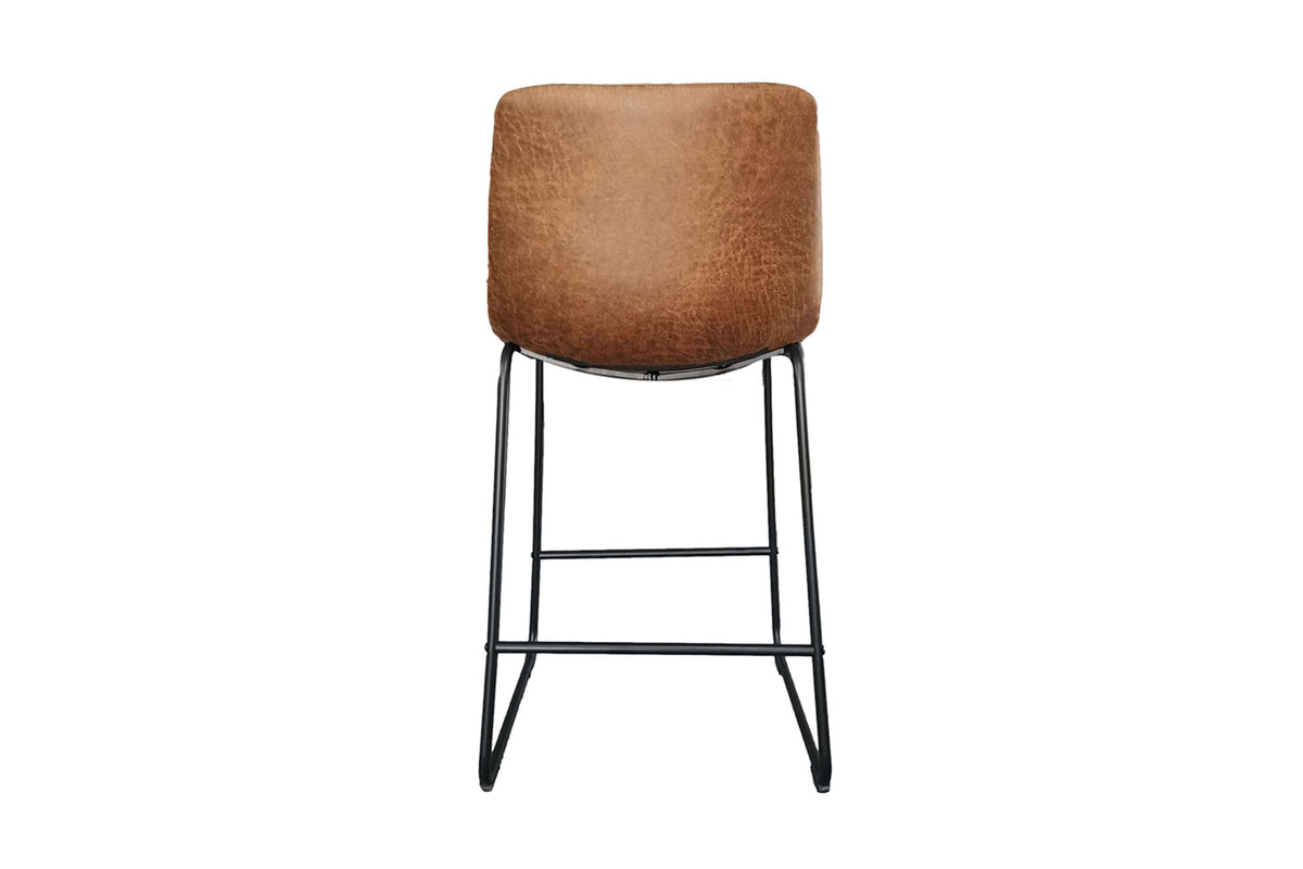SALE - Counterstoel 'Mancia' PU Ote Topper 02 Cognac (2/doos) - foto 6