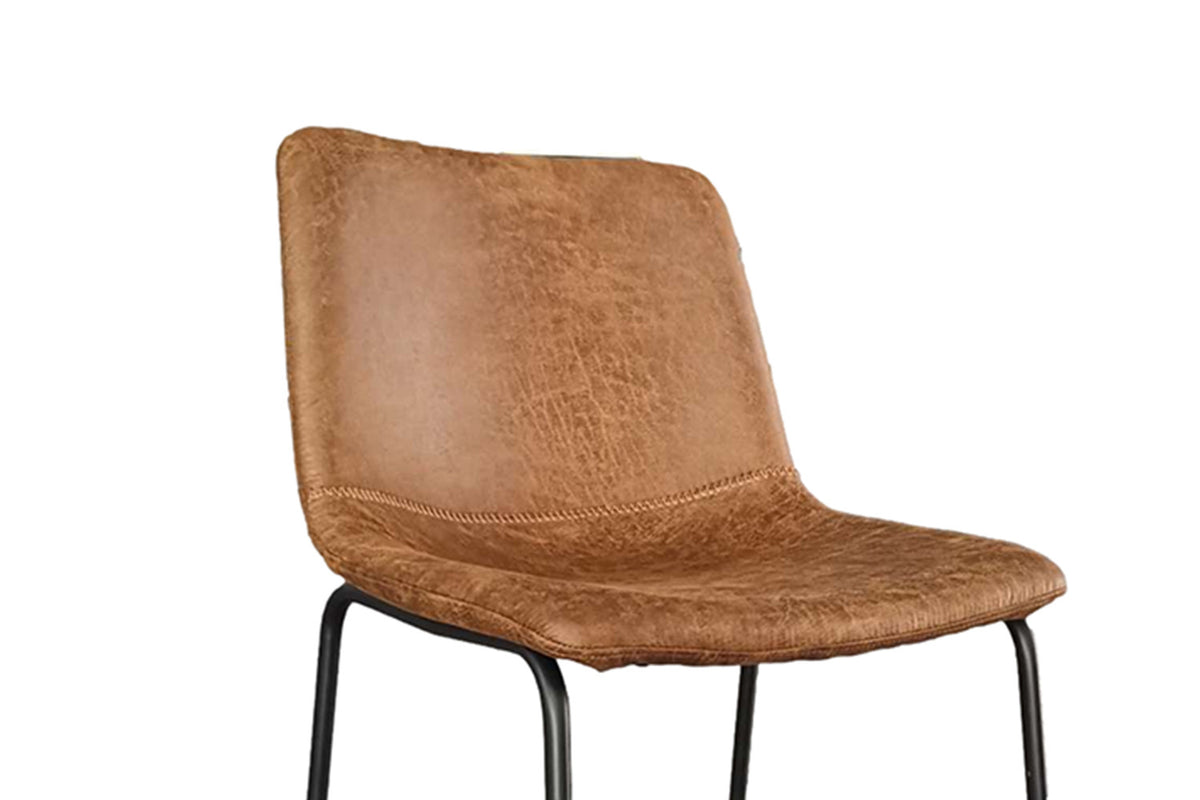 SALE - Counterstoel 'Mancia' PU Ote Topper 02 Cognac (2/doos) - foto 7