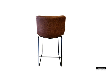 Barstoel 'Mancia' PU Ote Topper 02 Cognac (2/doos) - foto 5