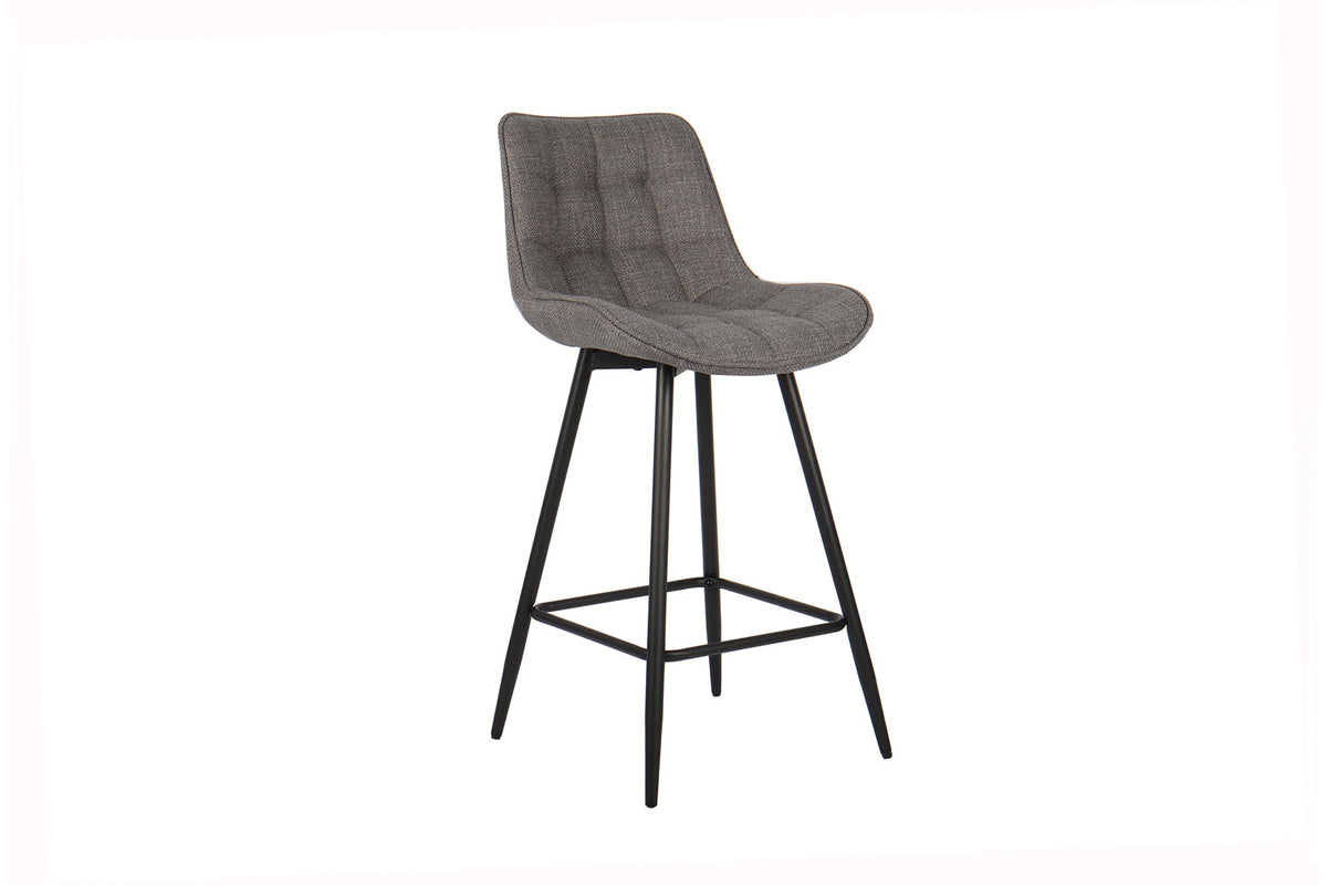 SALE - Counterstoel 'Ariba' Stof Ote Montego 466 Grijs (2/doos) - foto 4