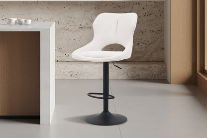 NEW - Barstoel 'Mori' Stof Ote Share 101 Beige (2/doos) - foto 2