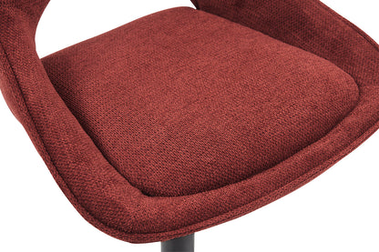 NEW - Barstoel 'Mori' Stof Ote Share 230 Rood (2/doos) - foto 10