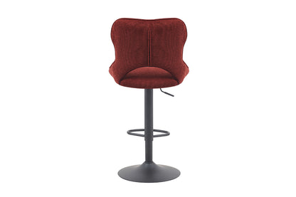 NEW - Barstoel 'Mori' Stof Ote Share 230 Rood (2/doos) - foto 8