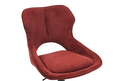 NEW - Barstoel 'Mori' Stof Ote Share 230 Rood (2/doos) - foto 9