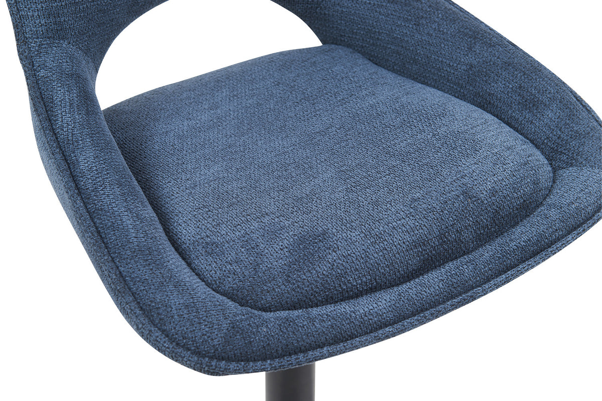 NEW - Barstoel 'Mori' Stof Ote Share 315 Blauw (2/doos) - foto 10