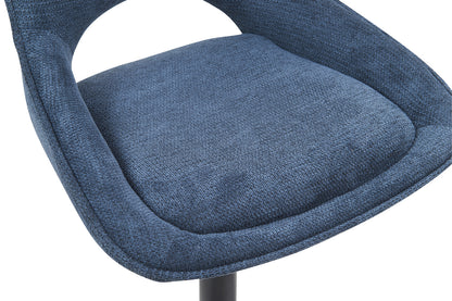 NEW - Barstoel 'Mori' Stof Ote Share 315 Blauw (2/doos) - foto 10