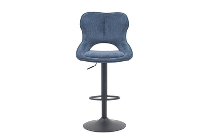 NEW - Barstoel 'Mori' Stof Ote Share 315 Blauw (2/doos) - foto 4