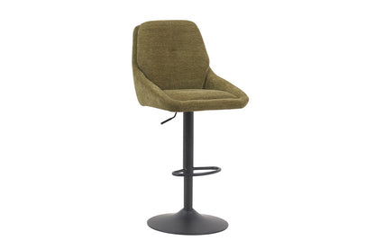 NEW - Barstoel 'Sabine' Stof Ote Sea 360 Draaibaar Groen (2/doos) - foto 5