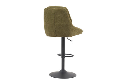 NEW - Barstoel 'Sabine' Stof Ote Sea 360 Draaibaar Groen (2/doos) - foto 7