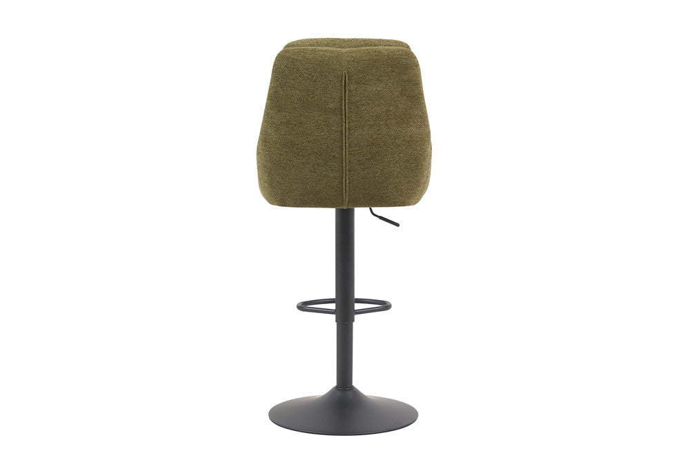 NEW - Barstoel 'Sabine' Stof Ote Sea 360 Draaibaar Groen (2/doos) - foto 8