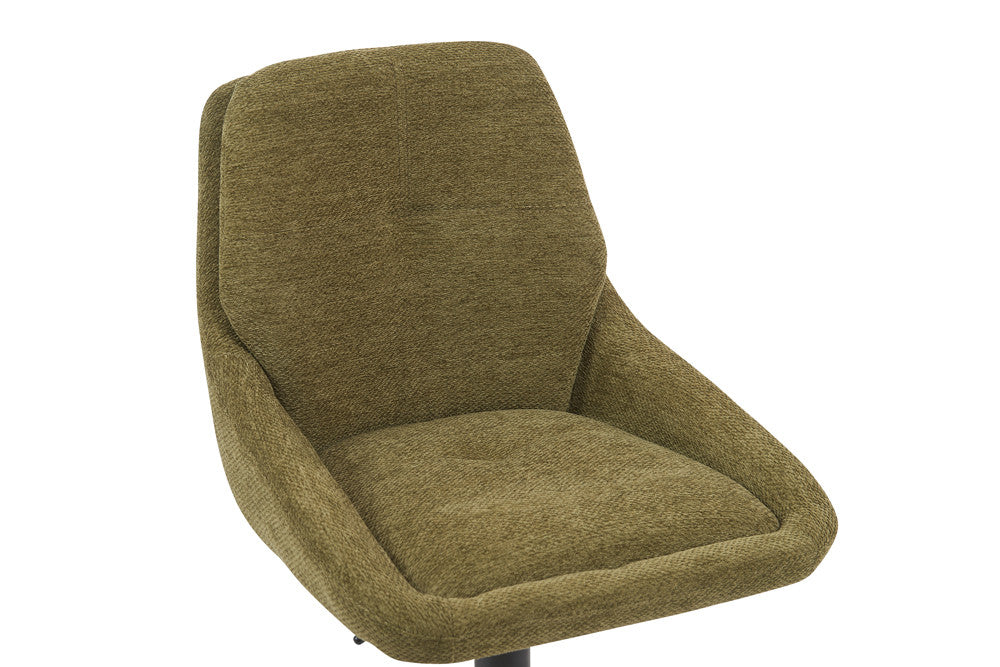 NEW - Barstoel 'Sabine' Stof Ote Sea 360 Draaibaar Groen (2/doos) - foto 9
