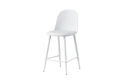 Counterstoel 'Jasmin' Zitting PP kussen PU Wit (2/doos) - foto 5