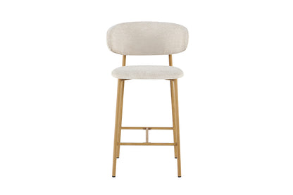 NEW - Counterstoel 'Coco' Naturel - Stof Raven 24 Beige (2/doos) - foto 4