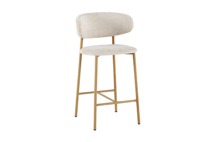 NEW - Counterstoel 'Coco' Naturel - Stof Raven 24 Beige (2/doos) - foto 5