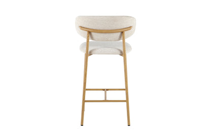 NEW - Counterstoel 'Coco' Naturel - Stof Raven 24 Beige (2/doos) - foto 7