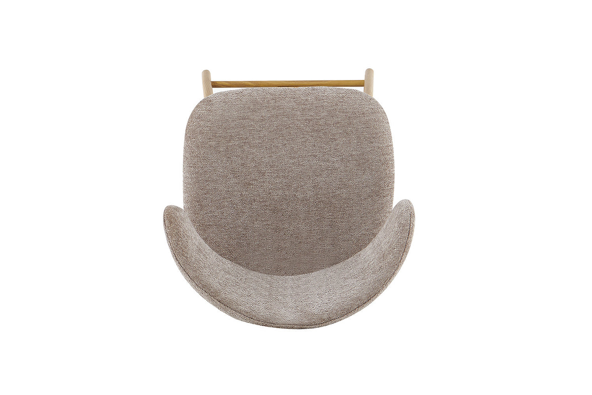 NEW - Counterstoel 'Coco' Naturel - Stof Raven 30 Zand (2/doos) - foto 8