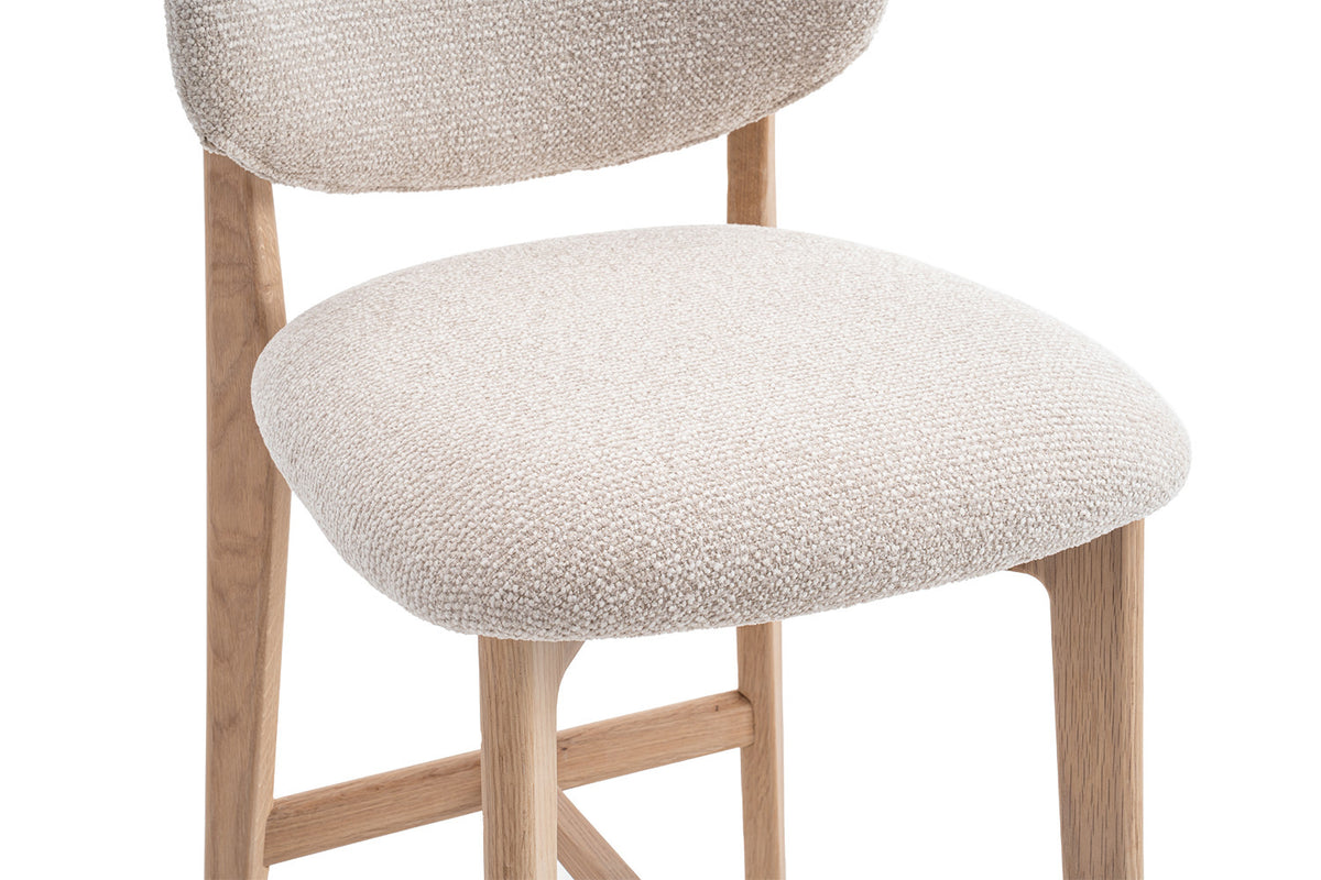 NEW - Counterstoel 'Carmen' Naturel Eik Ote Milan 103 Beige Gemonteerd (1/doos) - foto 11