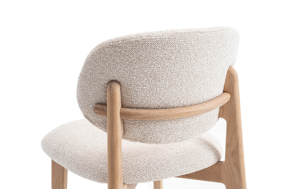 NEW - Counterstoel 'Carmen' Naturel Eik Ote Milan 103 Beige Gemonteerd (1/doos) - foto 12
