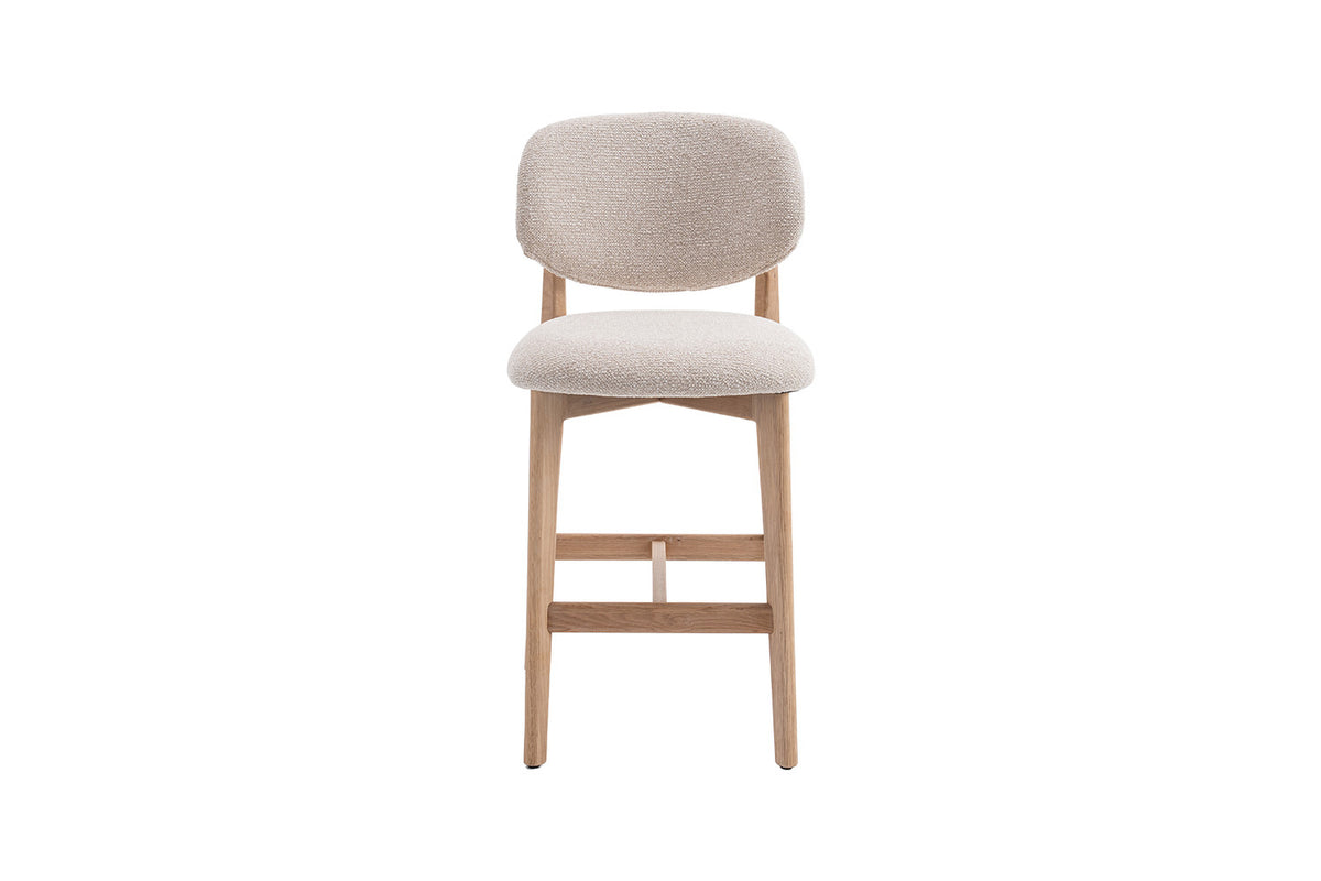 NEW - Counterstoel 'Carmen' Naturel Eik Ote Milan 103 Beige Gemonteerd (1/doos) - foto 4