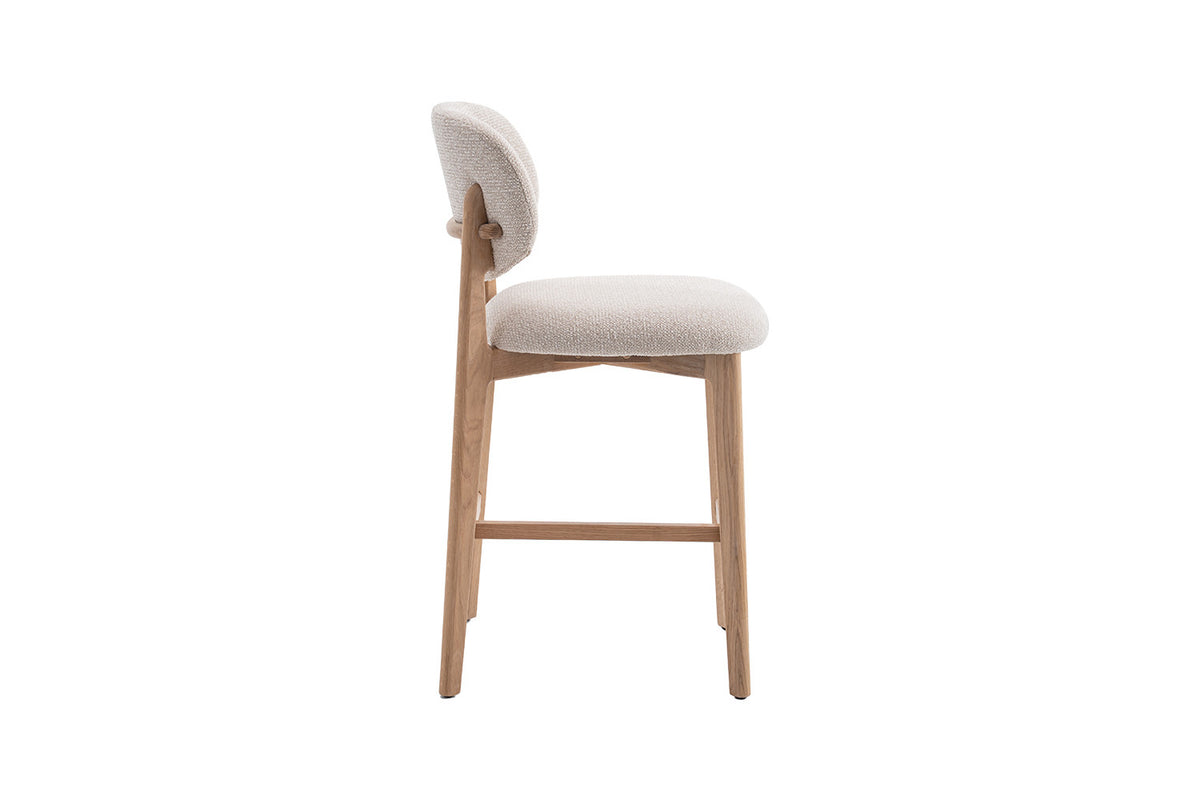 NEW - Counterstoel 'Carmen' Naturel Eik Ote Milan 103 Beige Gemonteerd (1/doos) - foto 6