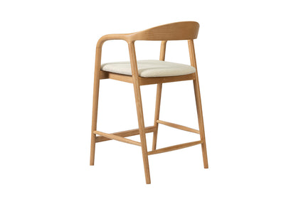 NEW - Counterstoel 'Claire' Essenh. Naturel Milan 103 Beige Gemonteerd (1/doos) - foto 10