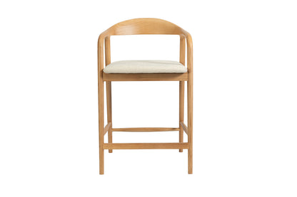 NEW - Counterstoel 'Claire' Essenh. Naturel Milan 103 Beige Gemonteerd (1/doos) - foto 4