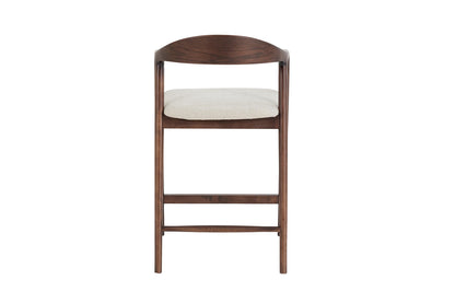 NEW - Counterstoel 'Claire' Essenh. Walnoot Milan 103 Beige Gemonteerd (1/doos) - foto 10