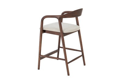 NEW - Counterstoel 'Claire' Essenh. Walnoot Milan 103 Beige Gemonteerd (1/doos) - foto 8