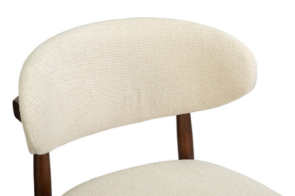 NEW - Counterstoel 'Clara' Essenhout Walnoot - Ote Milan 103 Beige (1/doos) - foto 10