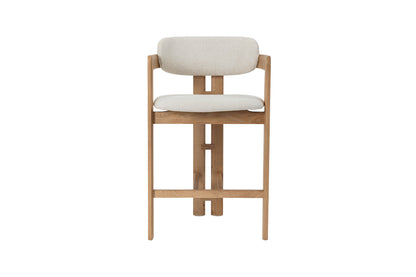 NEW - Counterstoel 'Camille' Essenhout Naturel Ote Milan 103 Beige (1/doos) - foto 4