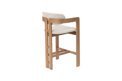 NEW - Counterstoel 'Camille' Essenhout Naturel Ote Milan 103 Beige (1/doos) - foto 7