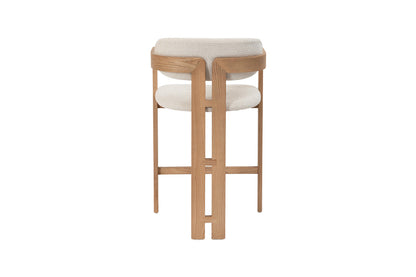 NEW - Counterstoel 'Camille' Essenhout Naturel Ote Milan 103 Beige (1/doos) - foto 8