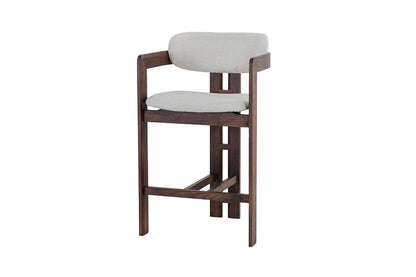 NEW - Counterstoel 'Camille' Essenhout Walnoot Ote Milan 103 Beige (1/doos) - foto 10